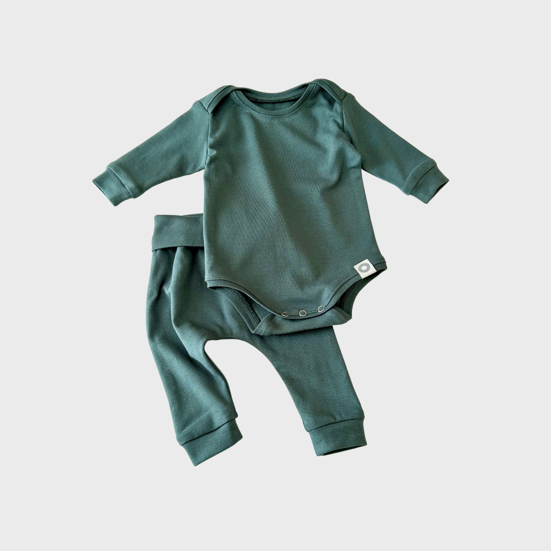 Bodysuit + Leggings - Sage
