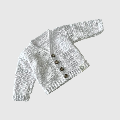 Ainsley Cardigan - White
