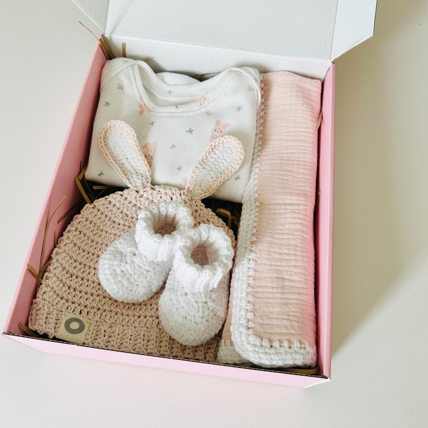 Bunny Gift Box - Blush