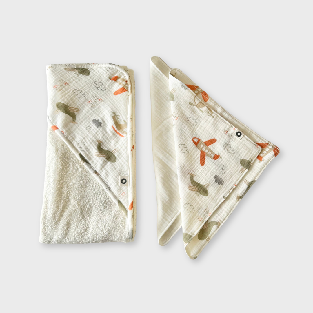 Hooded Towel - Born to fly