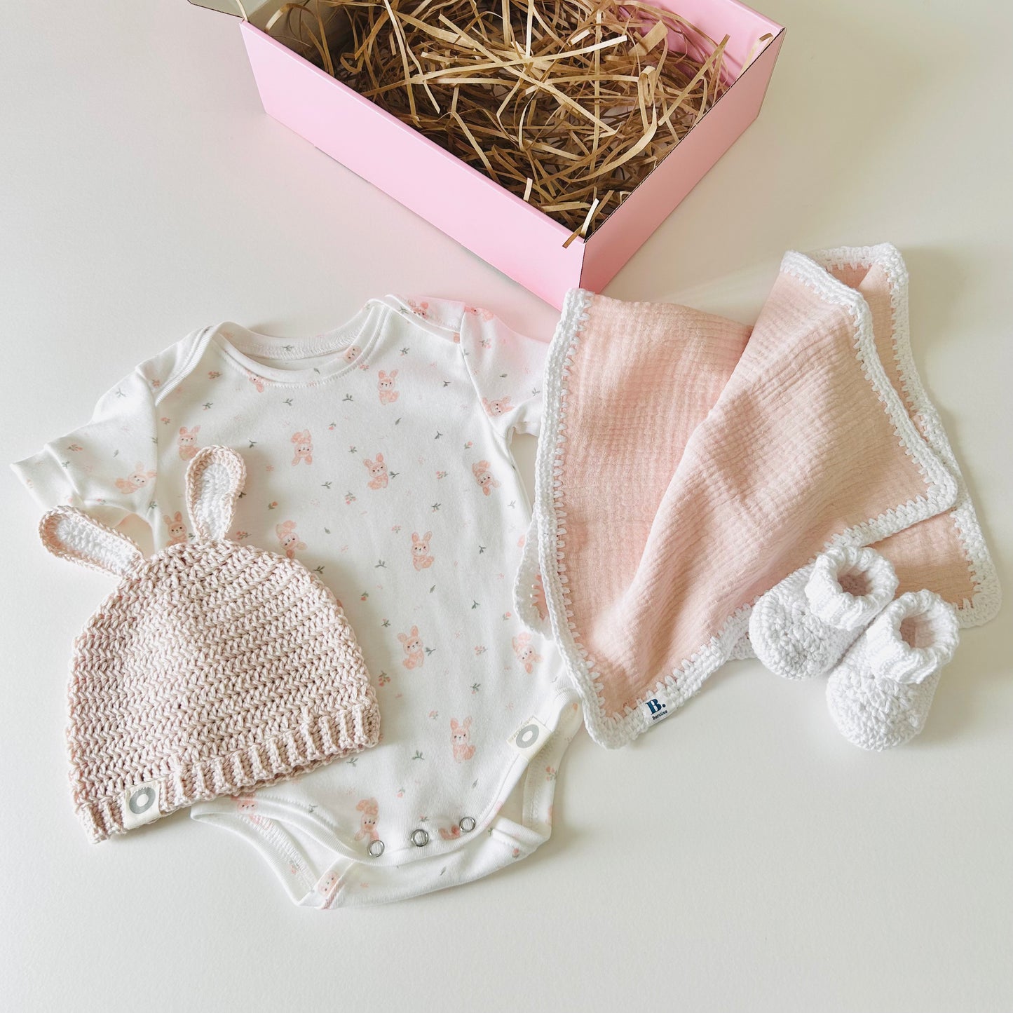 Bunny Gift Box - Blush