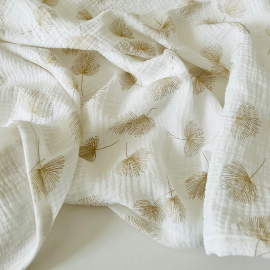 Muslin Blanket - Beige Dandelion