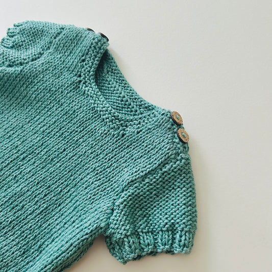 Finn Romper - Pine Green