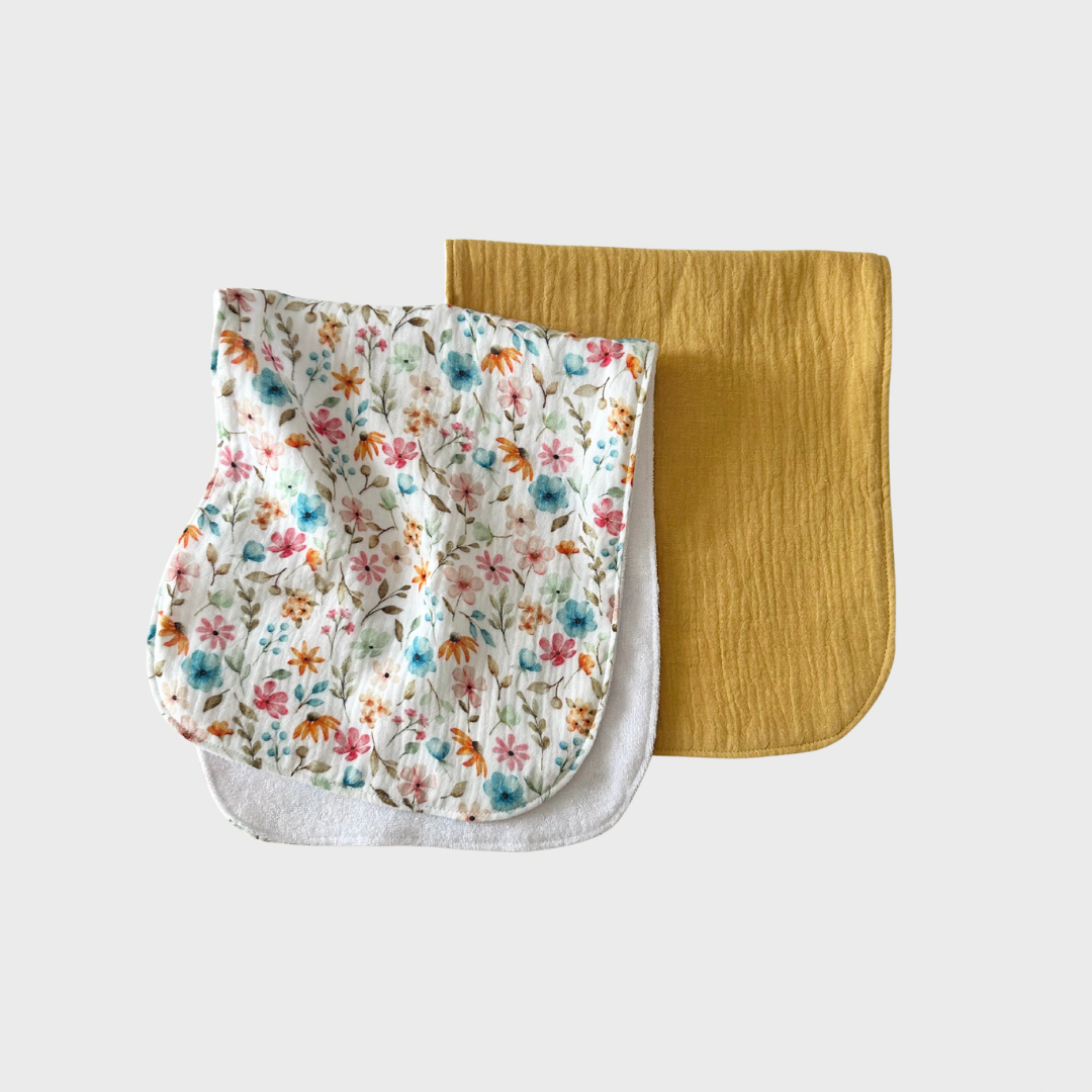 Burp Cloths - Pack of 2 - Whimsical
