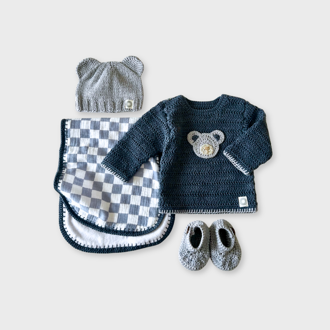 Baby Bear Gift Set - Midnight Blue