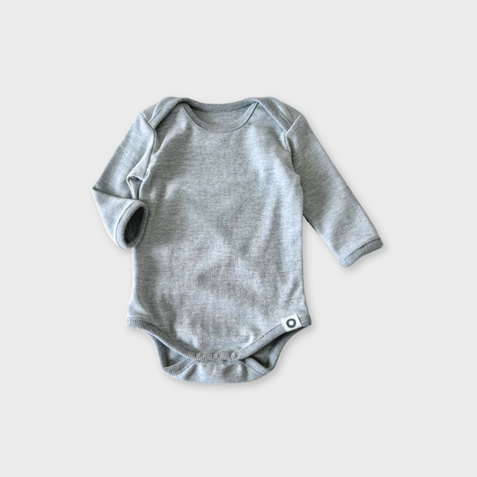 Organic Bodysuit - Grey