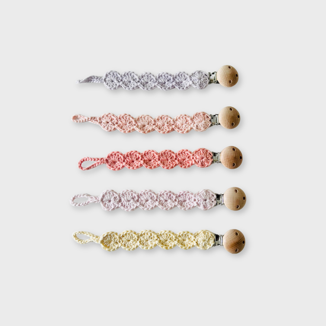 Picot Pacifier Clip