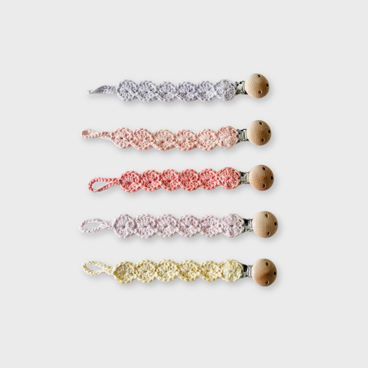Picot Pacifier Clip