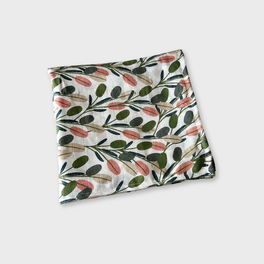 Muslin Blanket - Peach Floral