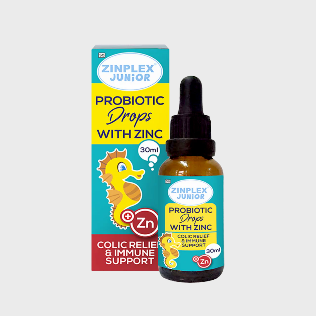 Zinplex Junior Probiotic Drops With Zinc - 30ml