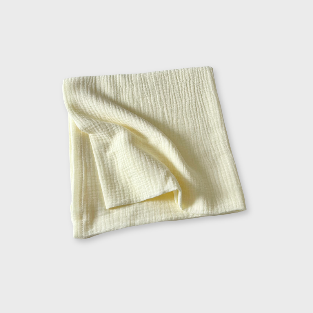Muslin Blanket - Baby Yellow