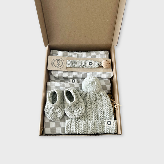 Stone-Grey Gift Box