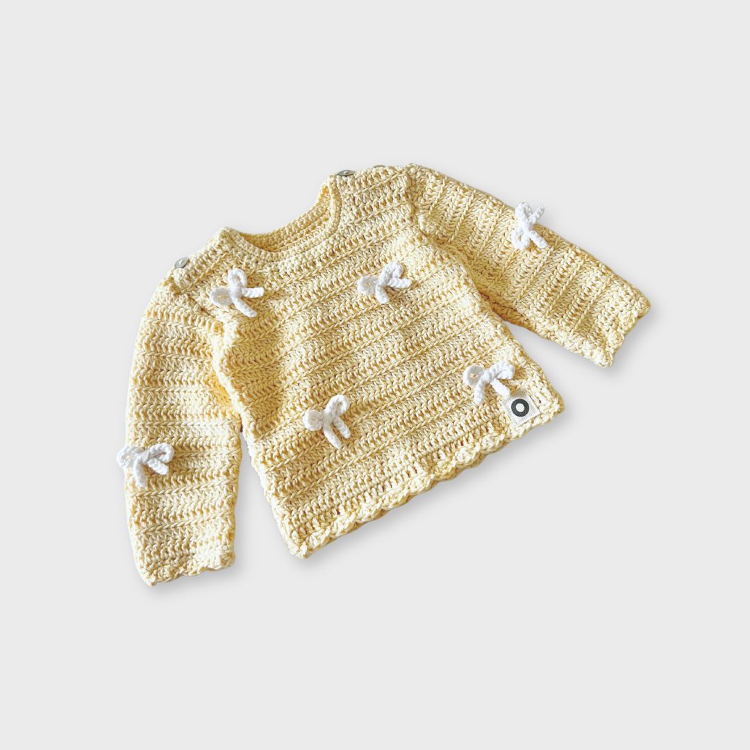 Baby Bow Jersey - Daffodil