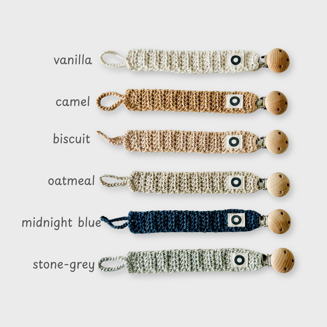 Crocheted Pacifier Clip