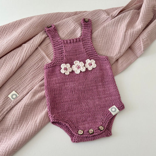 Daisy Romper - Plum