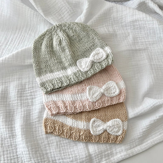 Baby Bow Beanie