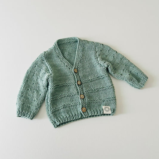 Vintage Cardigan - Pale Olive