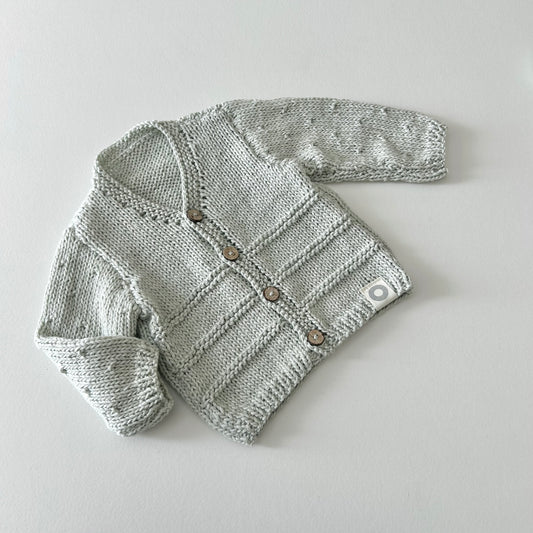 Vintage Cardigan - Stone-grey