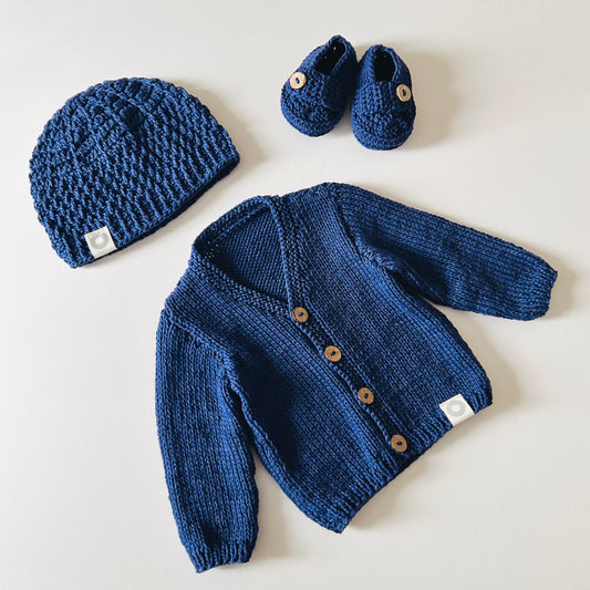 Navy Gift Set - 3-6 months