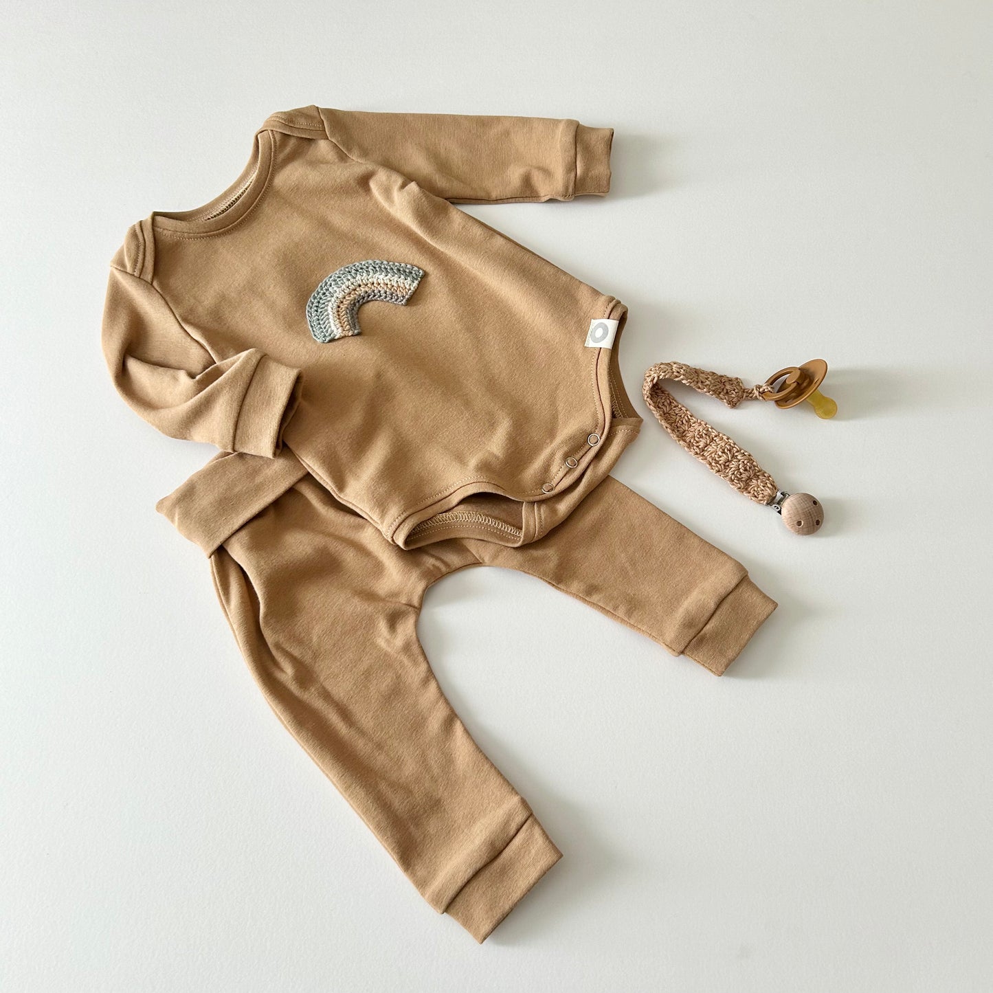 Rainbow Set - Camel - 6-12 months