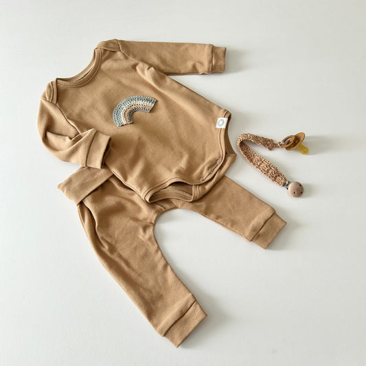 Rainbow Set - Camel - 6-12 months