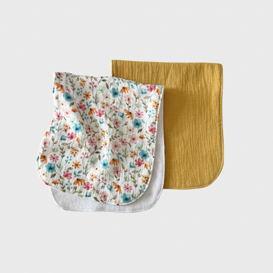 Burp Cloths - Pack of 2 - Whimsical