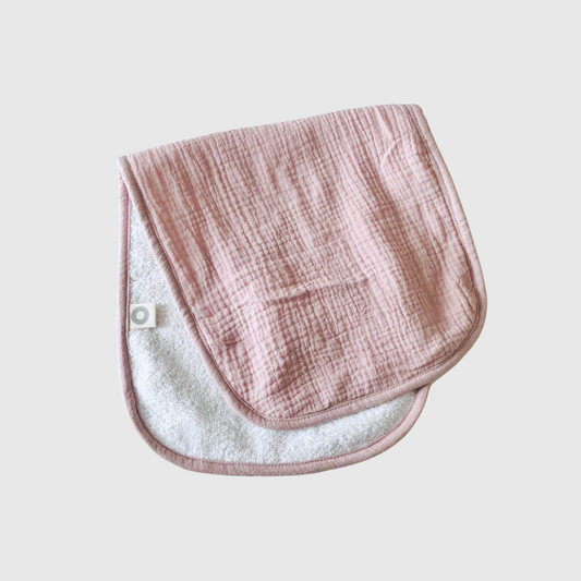 Burp Cloth - Dusty Pink