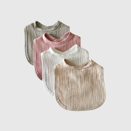 Baby Bibs - Pack of 4 - Pink