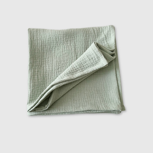 Muslin Blanket - Pale Sage
