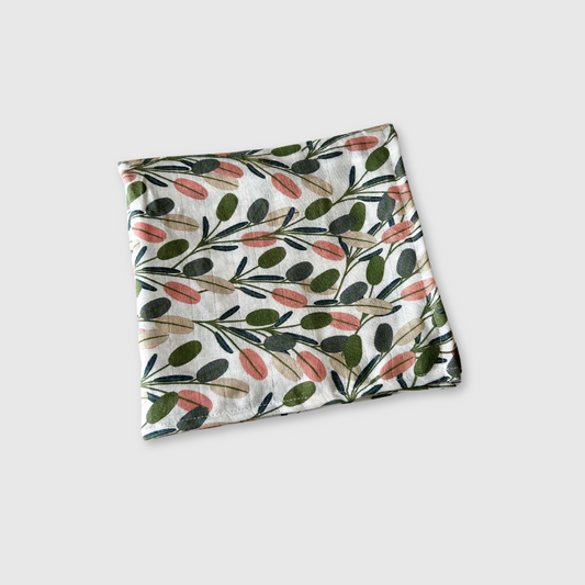Muslin Blanket - Peach Floral