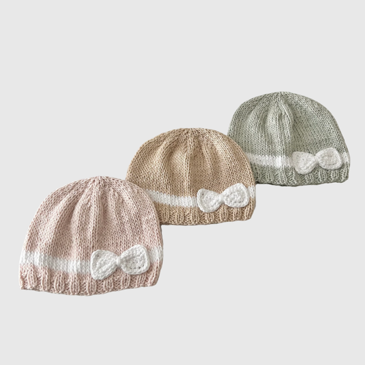 Baby Bow Beanie