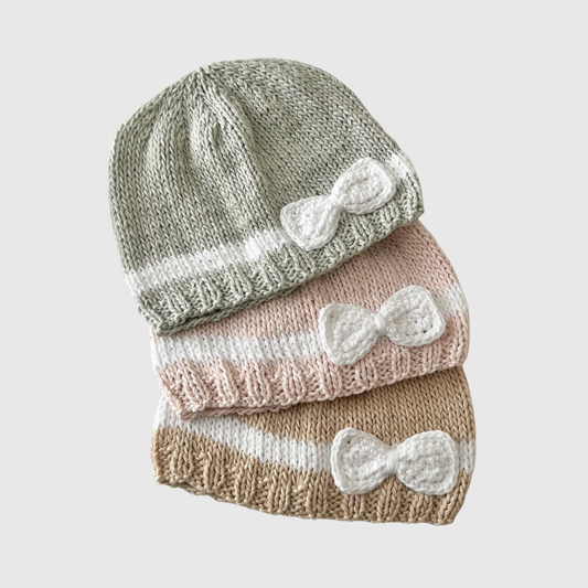 Baby Bow Beanie