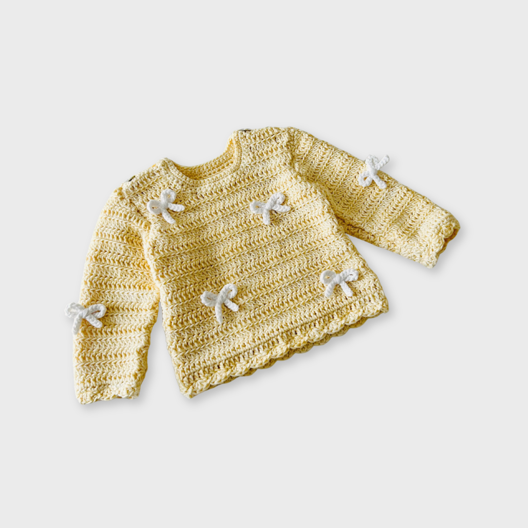 Baby Bow Jersey - Daffodil