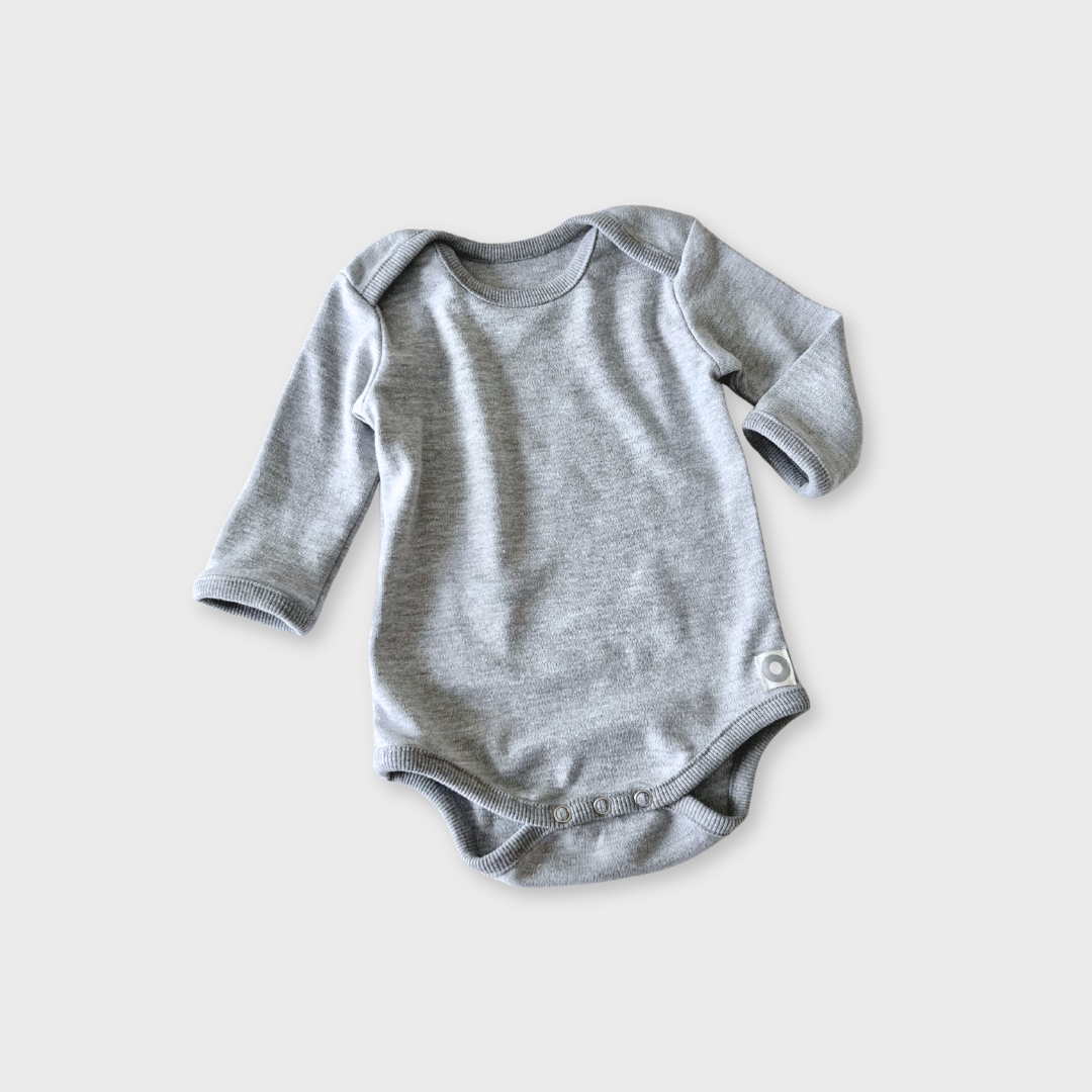 Organic Bodysuit - Grey