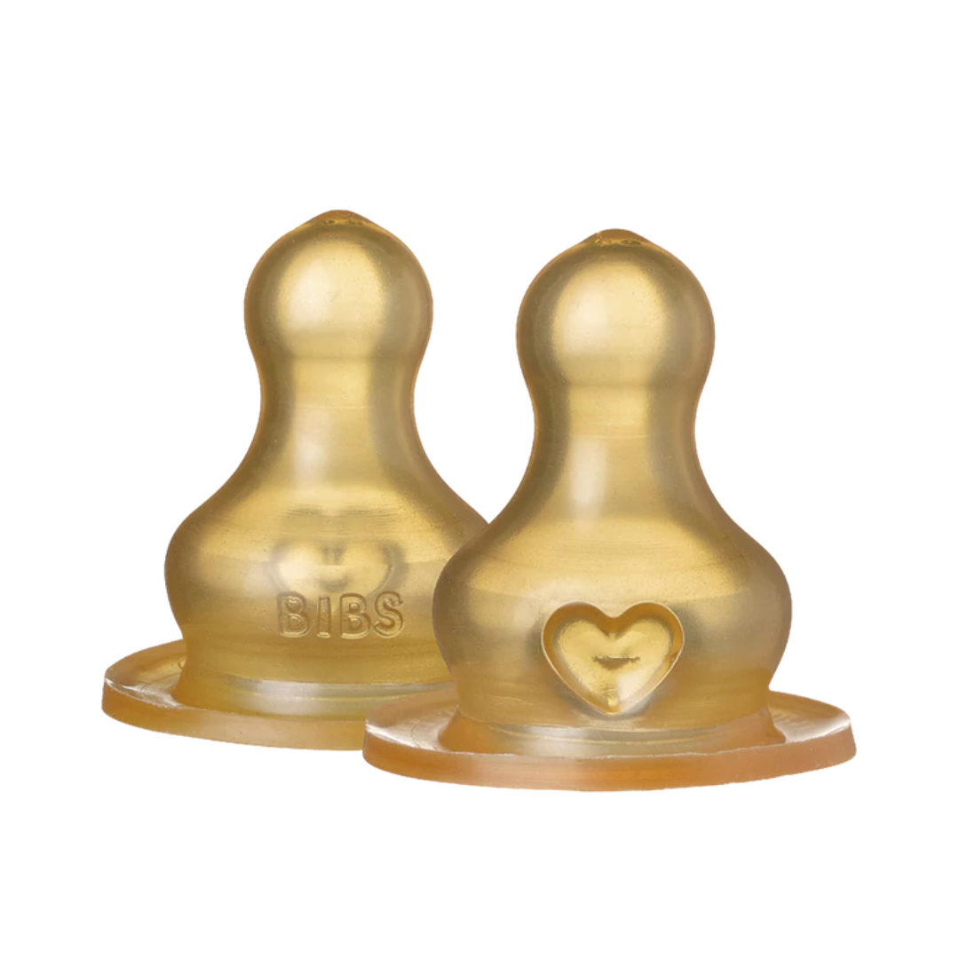 BIBS Bottle Nipple - 2 Pack - Medium Flow